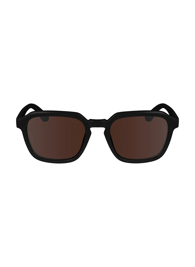 Premium Rectangular UV Protection Sunglasses for Men (Black, 53 mm) btgzb