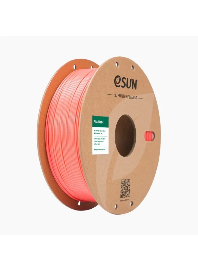 Premium PLA 3D Printer Filament 1.75 mm High-Precision Printing Material (Pink, 1 kg) l7673