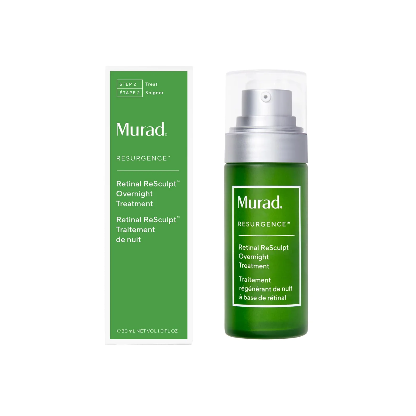 Premium Retinal Overnight Face and Neck Serum for Mature Skin (30 mL) 1bv3y
