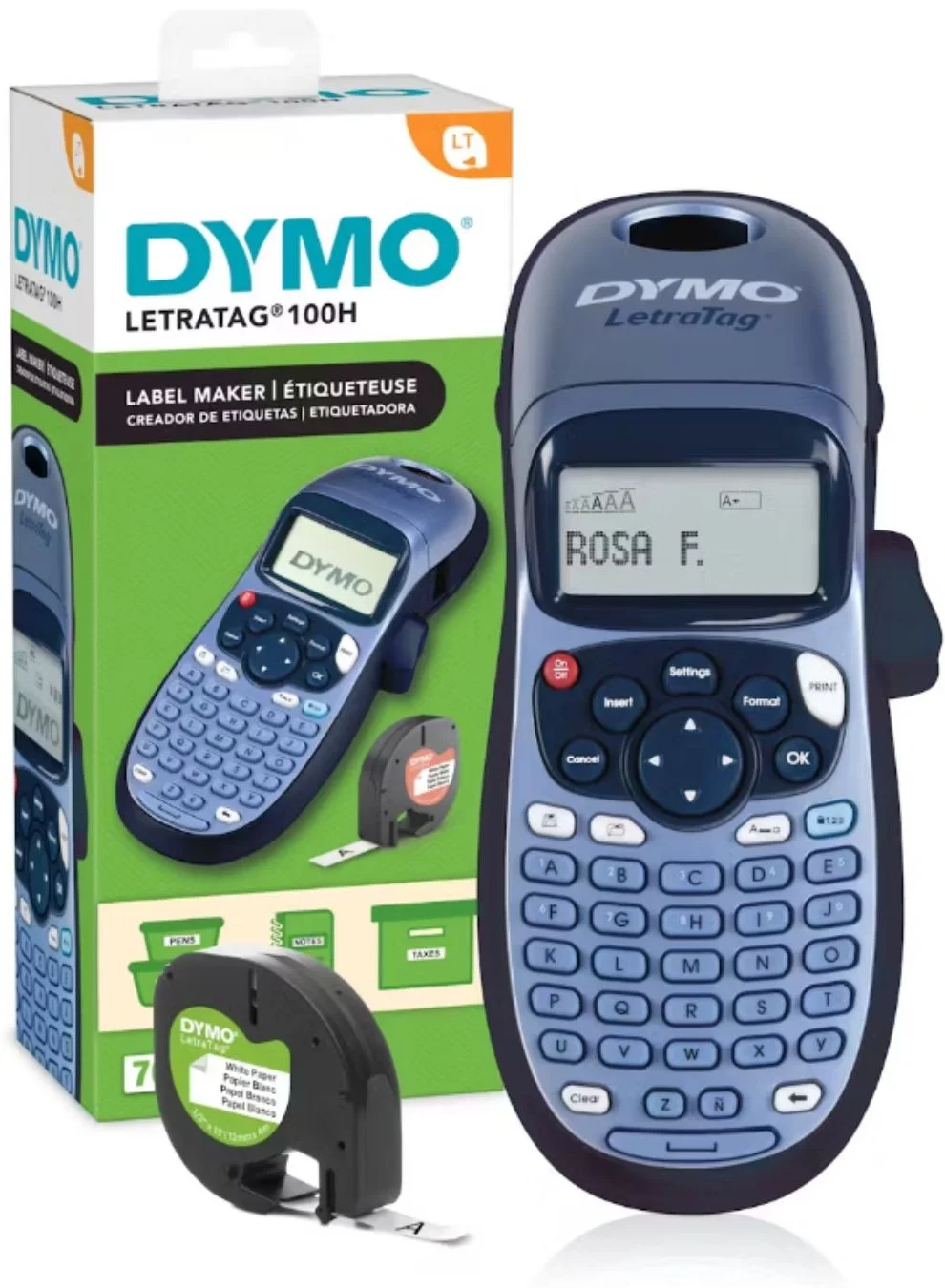 Portable Handheld Label Maker Machine for Home and Office Organization (Compact Design, Battery Operated) y7v7u