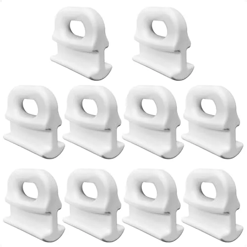Five Oceans Sail Slide Internal Track 11mm (10 Pack) Premium Marine Hardware for Small to Medium Sailboats and Cruising Yachts j1zxk