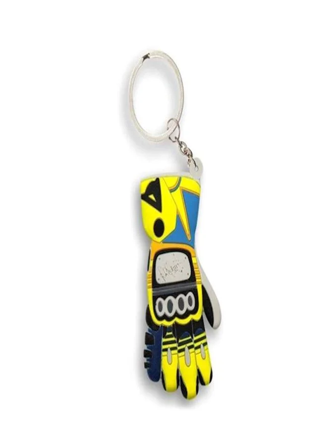 MUNTAQI Motorcycle Racing Glove Key Chain Premium Metal Keychain for Motorbike Enthusiasts (1 Piece) 68cco
