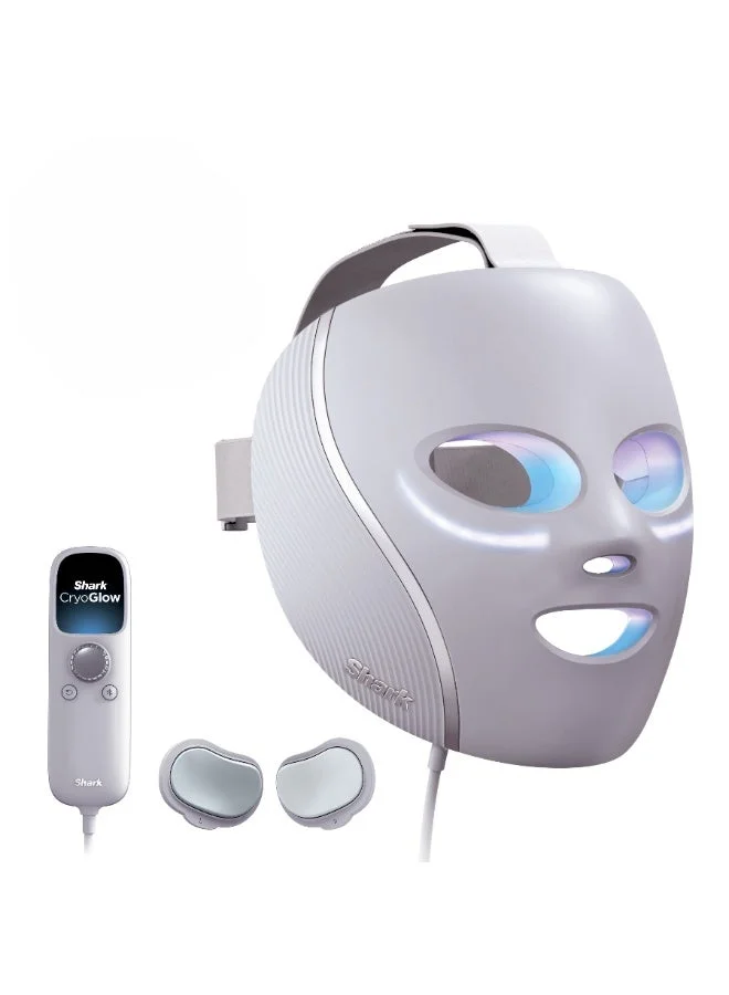CryoGlow LED Under Eye Cooling Mask for Dark Circles and Puffiness (Lilac Chill, 1 Unit) nt7ww