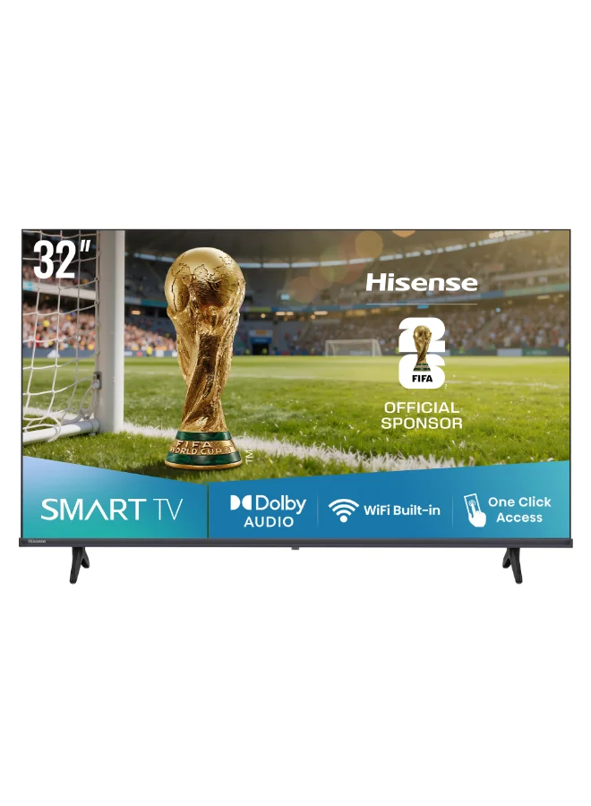 Premium 32-inch Full HD Smart LED TV with Natural Colour Enhancer and Dual Band Wi-Fi for Streaming (Black, 81 cm) 1kvr2