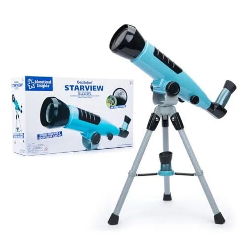 GeoSafari Starview Telescope for Kids Premium Astronomy Starter Set for Stargazing and Planet Viewing (1 Set) vt2zj