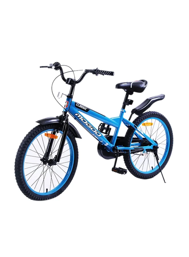 MOGOO Classic Road Kids Bike with Adjustable Seat (Blue Black, 20-Inch) pahi2