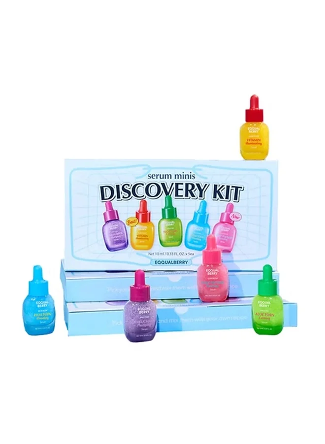 Eqqualberry Mini Serum Discovery Set Premium Skincare Collection for All Skin Types (50 mL) xv2nk