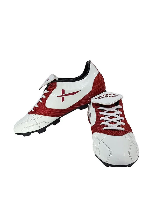 Vector X Football Shoes Professional Soccer Cleats with Slip Resistant Sole (Black, 38) p95de