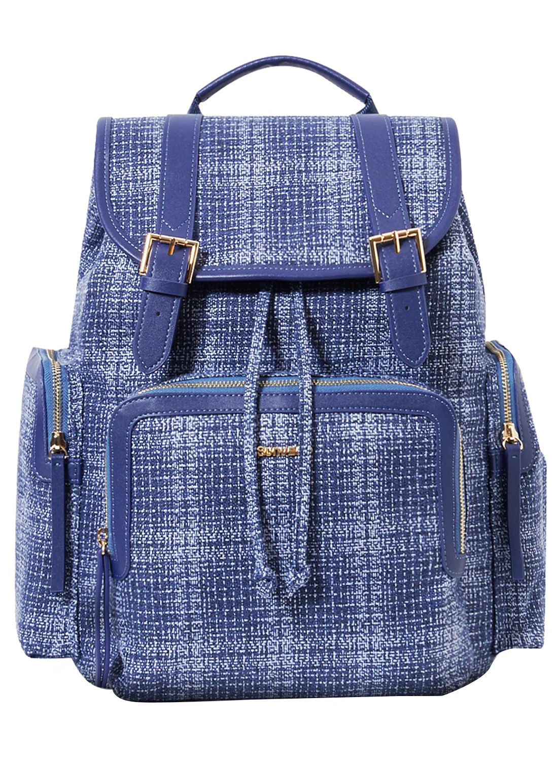 Sunveno Vogue Diaper Bag Magnetic Closure Travel Organizer (Blue, Large) uuxpa