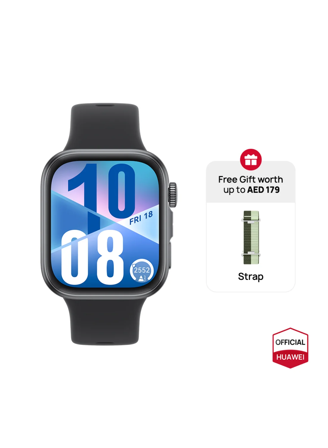 Smart FIT4 Fitness Smartwatch 1.82-inch AMOLED Display Heart Rate and Sleep Tracker (Black, 4.6 cm) izimi