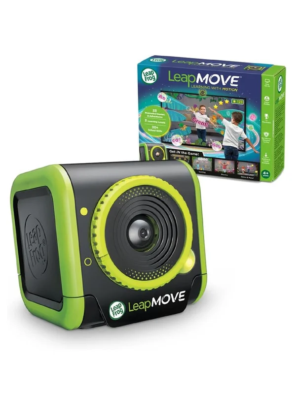 Active Learning Motion-Based Video Game System Interactive Educational Console (Black/Green) 31vpx