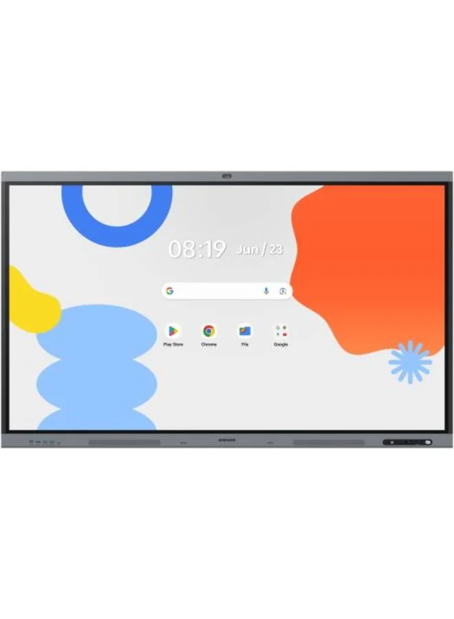 Ultra-HD 75-Inch 4K UHD Interactive Smart Board Display with AI Camera and 50-Point Multi-Touch for Education and Business (Black, 75 Inch) yhsx4