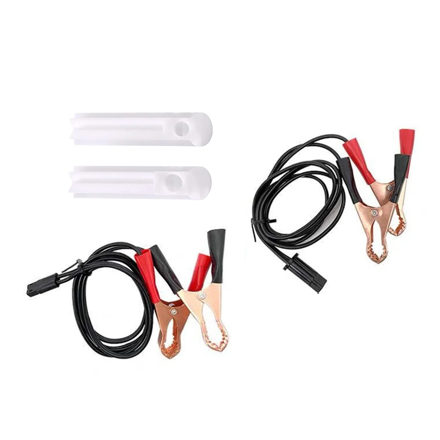 Universal Fuel Injector Cleaning Tool Kit with Flush Adapter and Test Lead for 12V-24V Automotive Engines pwh5j