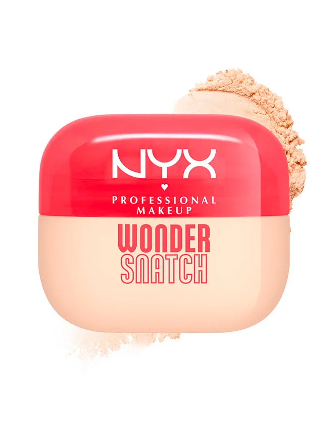 NYX Professional Makeup Wonder Snatch Lifting Loose Powder Lightweight Matte Finish (Sugar Serve, 10 g) zhvv4