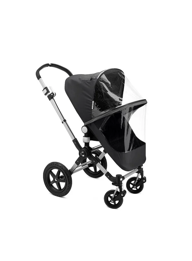 Premium Stroller Rain Cover Weather Shield Universal Fit for Full-Size Strollers (Black) 5tr9s