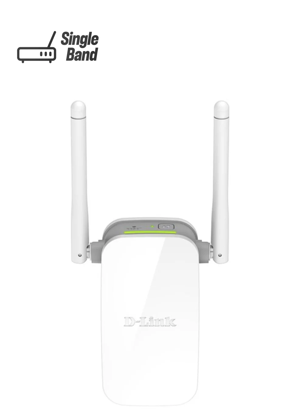 D-Link N300 Wi-Fi Range Extender Wireless Signal Booster (White, 1 Unit) rgvoi