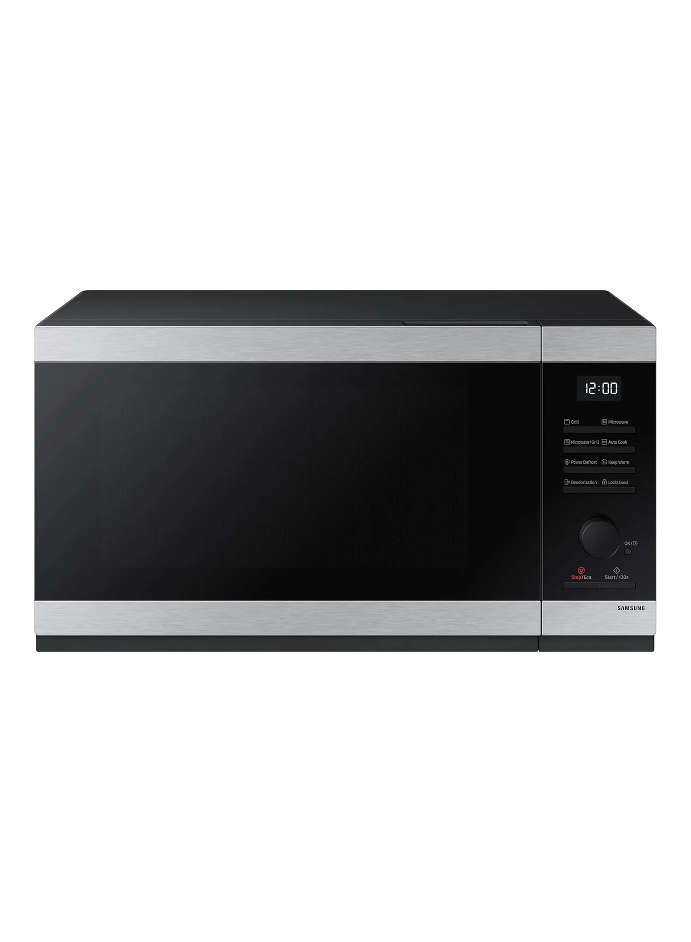 Ultra-HD 40L Grill Microwave Oven with Seamless Recessed Handle and Sheath Heater (Black, 40 L) vdym8