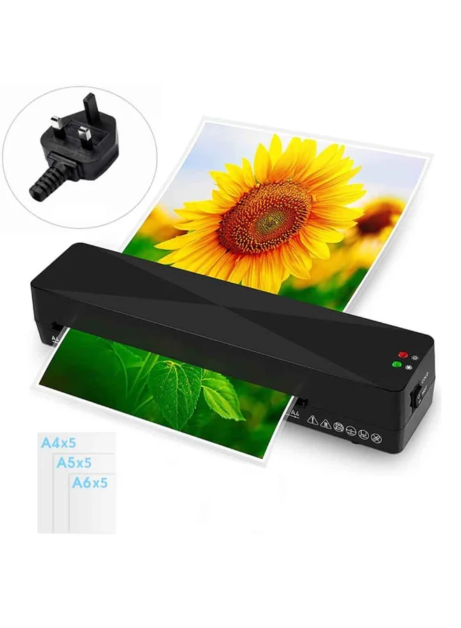 Beone A4 Thermal Laminator Machine (9 Inch, 15 Laminating Pouches Included) Professional Office Document Protection jhsr4