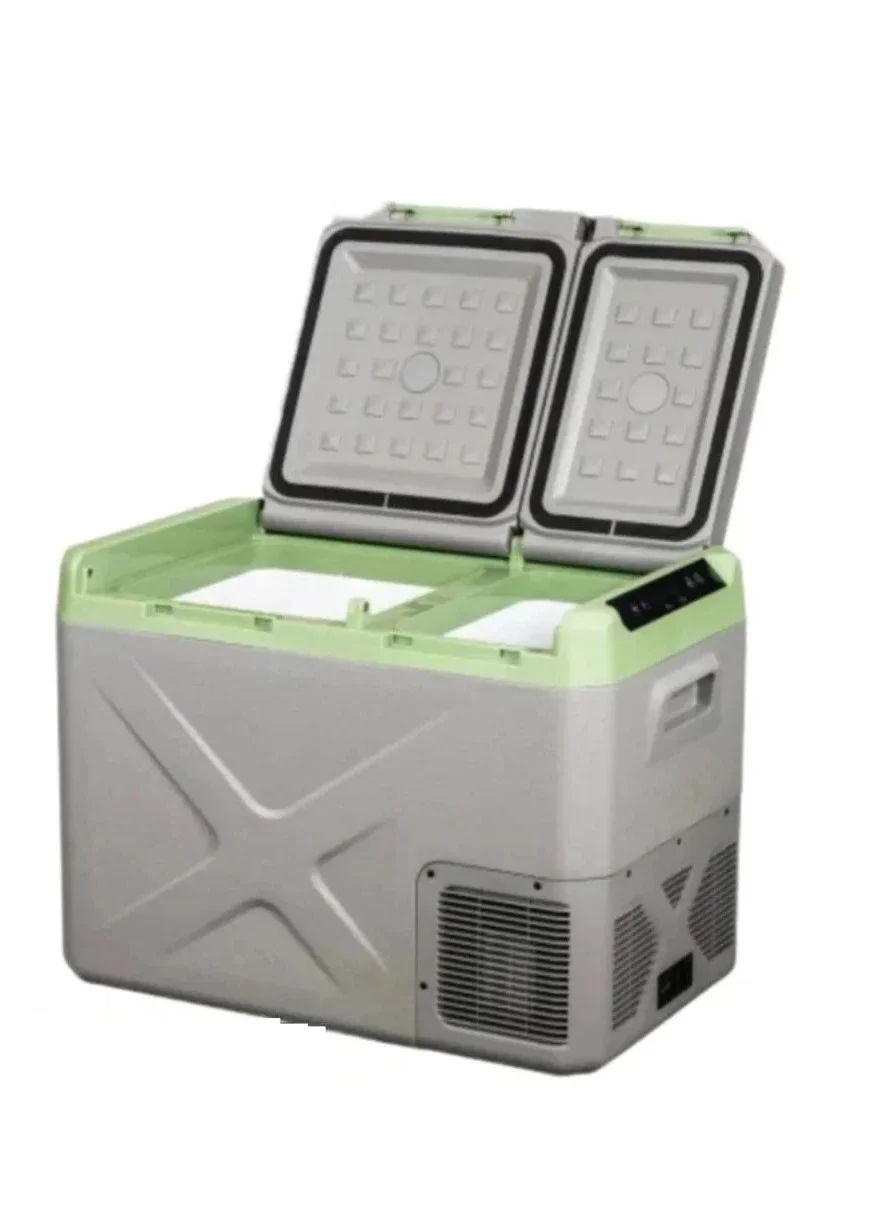 DLC Portable Car Fridge Freezer 35L Compressor Electric Cooler with App Control for Camping and Road Trips (12V/24V) 0nec3