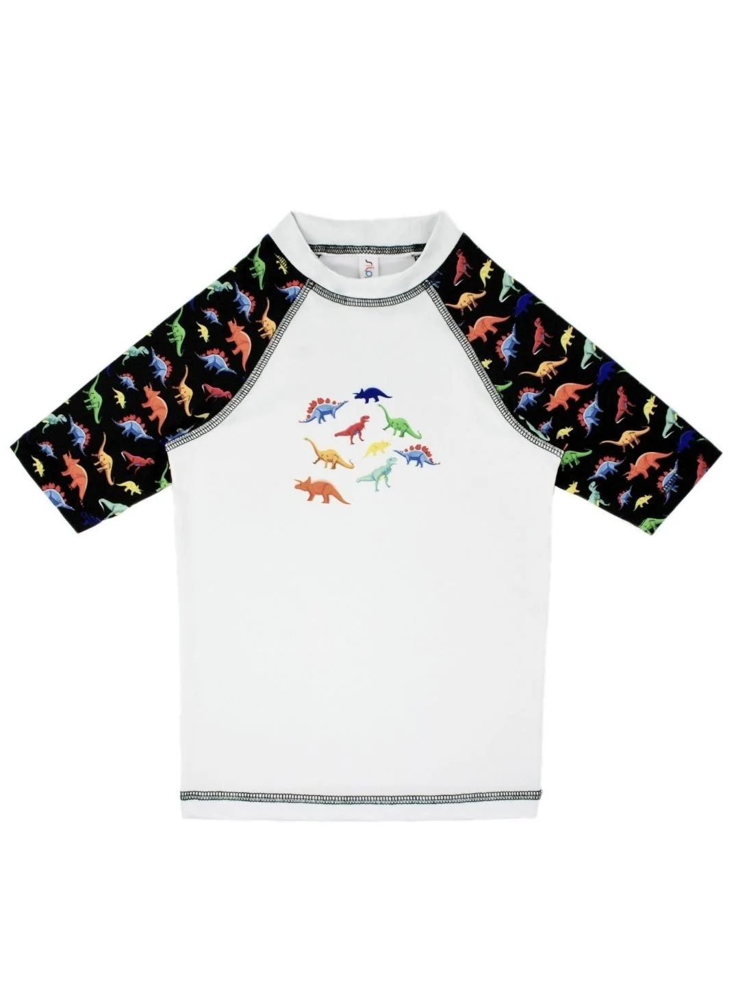 Slipstop Dino Junior Rashguard UV Protection Swim Shirt for Kids (Size 4-5 Years) jf9ie