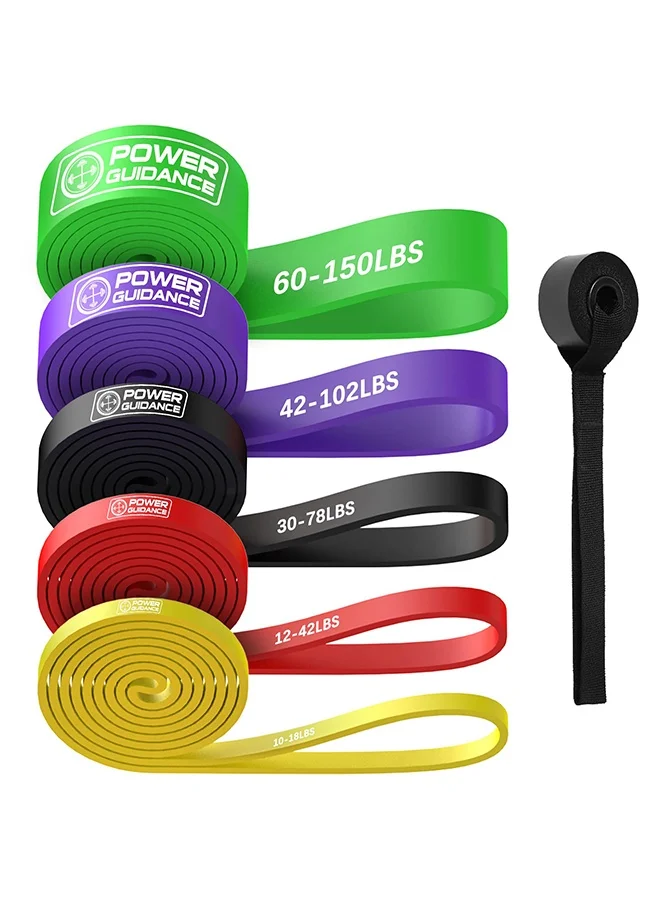 POWER GUIDANCE Resistance Bands Set, Heavy-Duty Exercise Bands for Muscle Training and Physical Therapy (104 cm) 9ed7n