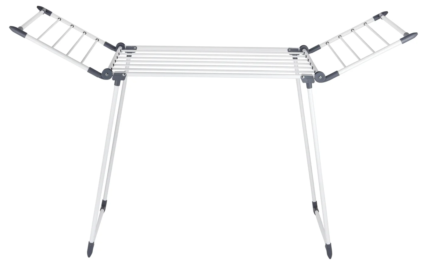 Delcasa Carbon Steel Cloth Drying Rack Heavy-Duty Foldable Laundry Stand with Wide Drying Space (175x108 cm) nu9qy