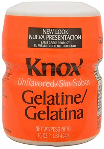 Premium Unflavored Gelatin Powder Pure Culinary Thickener (454 g) w83je