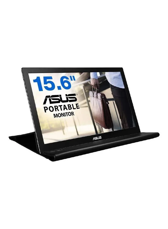 Premium Portable Ultra-Slim HD Monitor 15.6-inch Display for Laptop and Gaming (Black, 15.6-inch) sxhp5