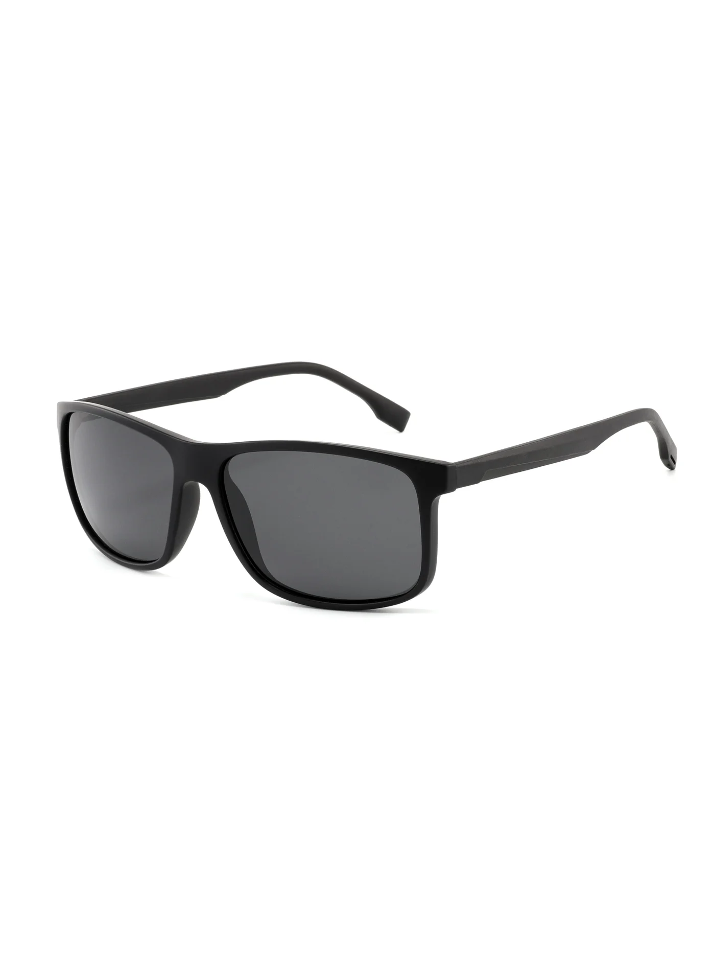 PUKCLAR Polarized Sunglasses for Men Lightweight TR90 Frame with UV400 Protection (Black, One Size) glqw2