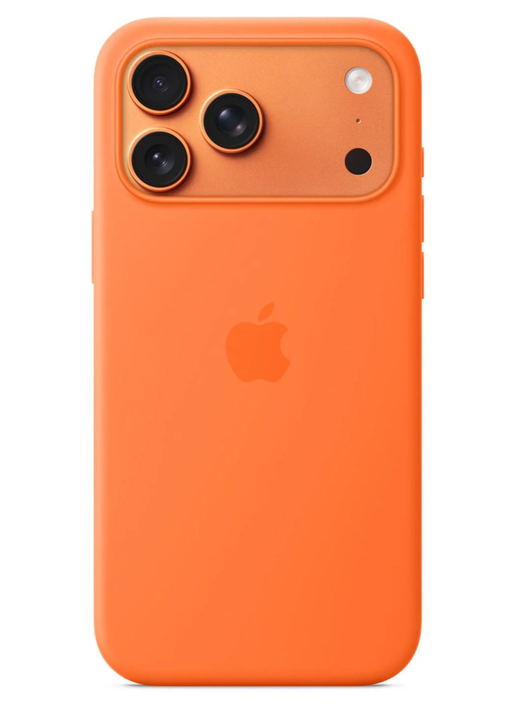 Premium Smart Silicone Protective Case for 17 Pro Max (Orange, 1 Pack) e3gxh