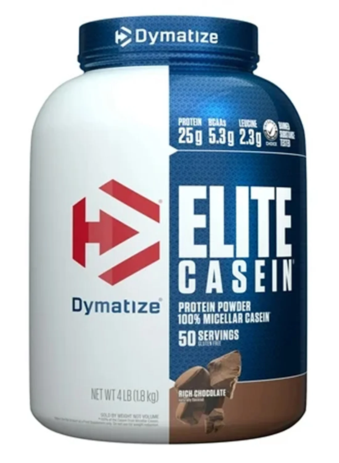 Premium Slow-Digesting Casein Protein Powder (Rich Chocolate, 1.81 kg) yasqq