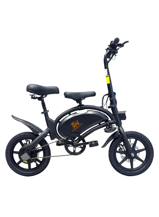 Premium Foldable Electric Bike 400W Motor 48V 7.5Ah Battery 14 Inch Wheel for Urban Commuting joezu