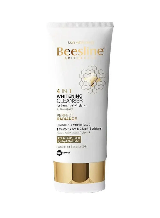 Beesline 4-in-1 Whitening Cleanser for Radiant Skin (150 mL) 7zcu6