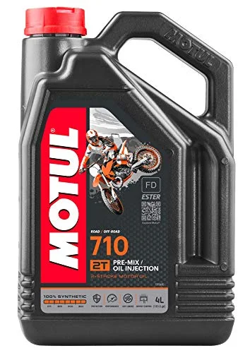Premium 2-Stroke Full Synthetic Engine Oil High-Performance Premix (4 L) yzgca