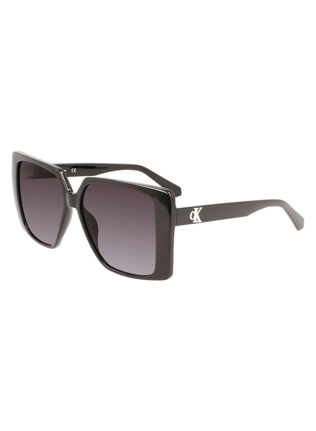 Premium Square Full Rim Sunglasses for Men and Women (Black, 56mm) ibtbl