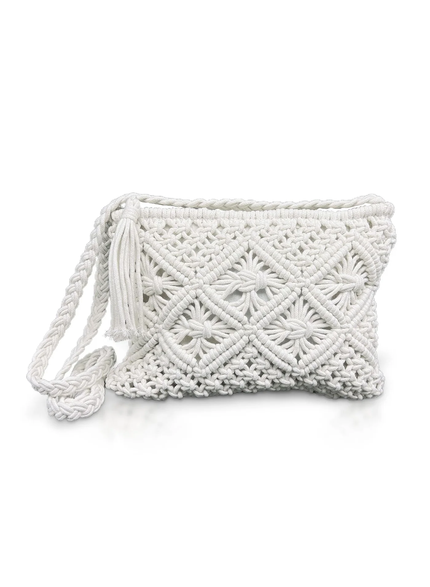 SYOSI Handmade Straw Cross Body Bag for Women Premium Woven Shoulder Bag with Secure Zipper Closure for Beach and Summer Outings (White) sxhqb