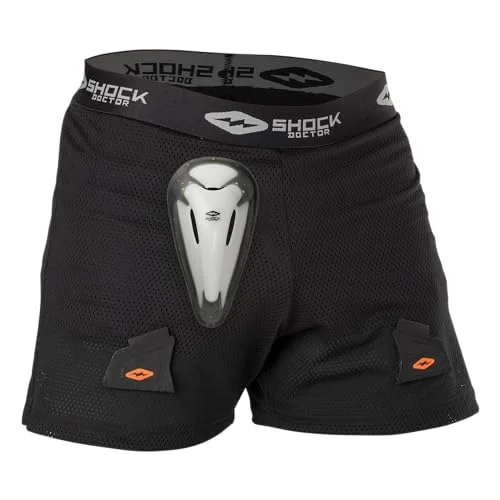 Premium Youth Hockey Protective Short with Integrated BioFlex Cup for Boys (Youth Size) r3gfe
