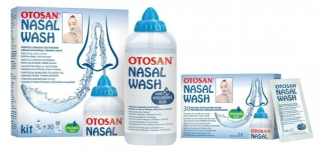 Otosan Nasal Wash Sachets Premium Saline Solution (30 Pack) 9roet