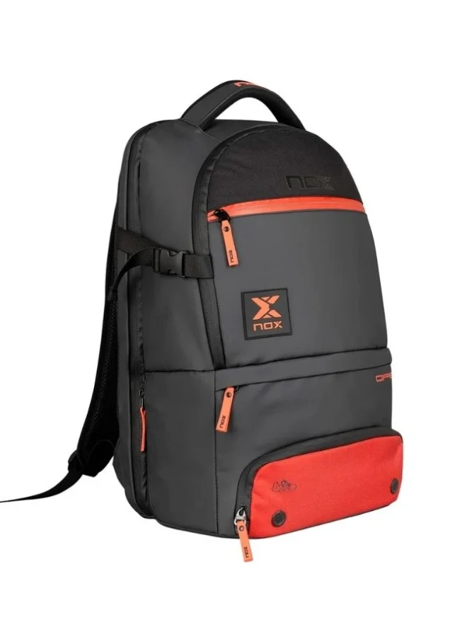 Premium Padel Backpack Luxury Open Series Sports Gear Bag (Black, 50 cm) o6crm