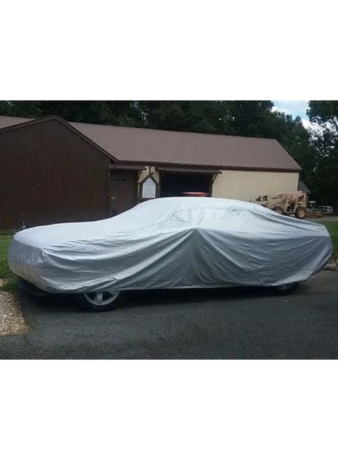 HERIOS Premium Car Cover for Sedan Vehicles (Waterproof, Dustproof, UV-Resistant, Universal Fit for Full-Size Sedans) bw5mm