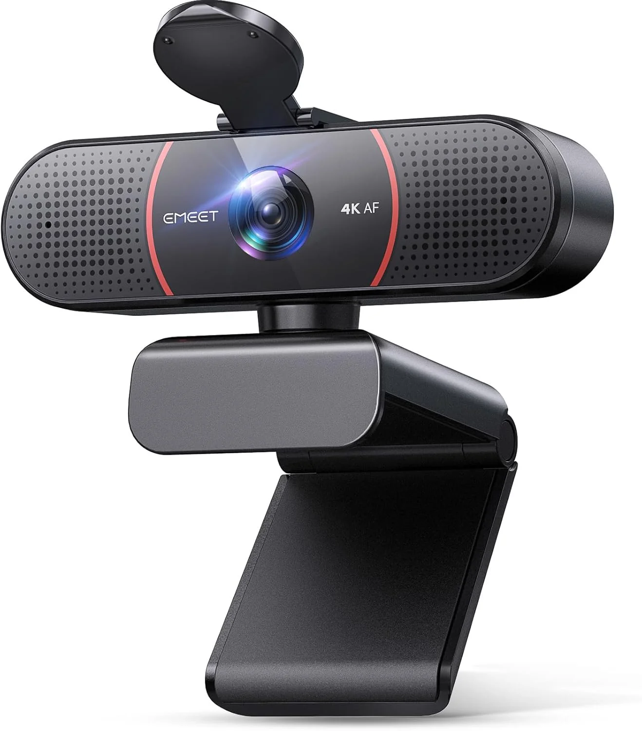 eMeet C960 4K UHD Webcam with Auto Focus and Dual AI Noise-Cancelling Microphones (Privacy Cover, USB Plug & Play) oxn9f