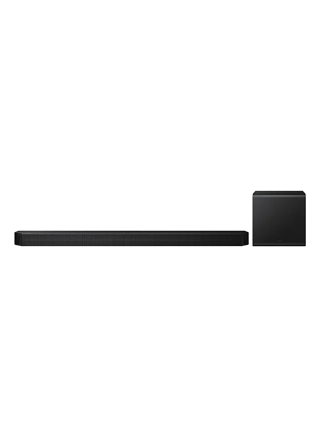 Ultra-HD Q-Series Soundbar System with Wireless Subwoofer, 5.1.2 Channel Surround Sound, Dolby Atmos, Premium Home Theater Audio (Black) zxk4c