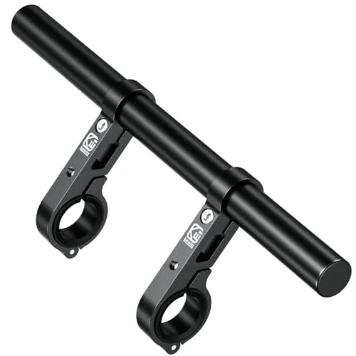 BRCOVAN Aluminum Alloy Handlebar Extender Mount with Double Clamp Base for Bike Motorcycle and Scooter (30 cm) yhkgj