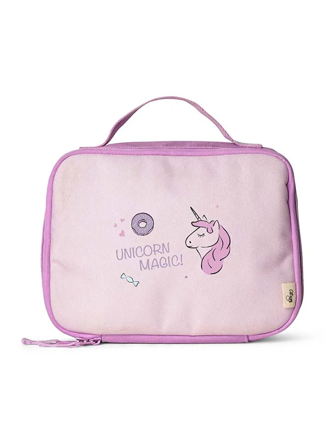 Citron Insulated Square Lunch Bag for Kids (Unicorn, 20 cm x 20 cm) b0dli