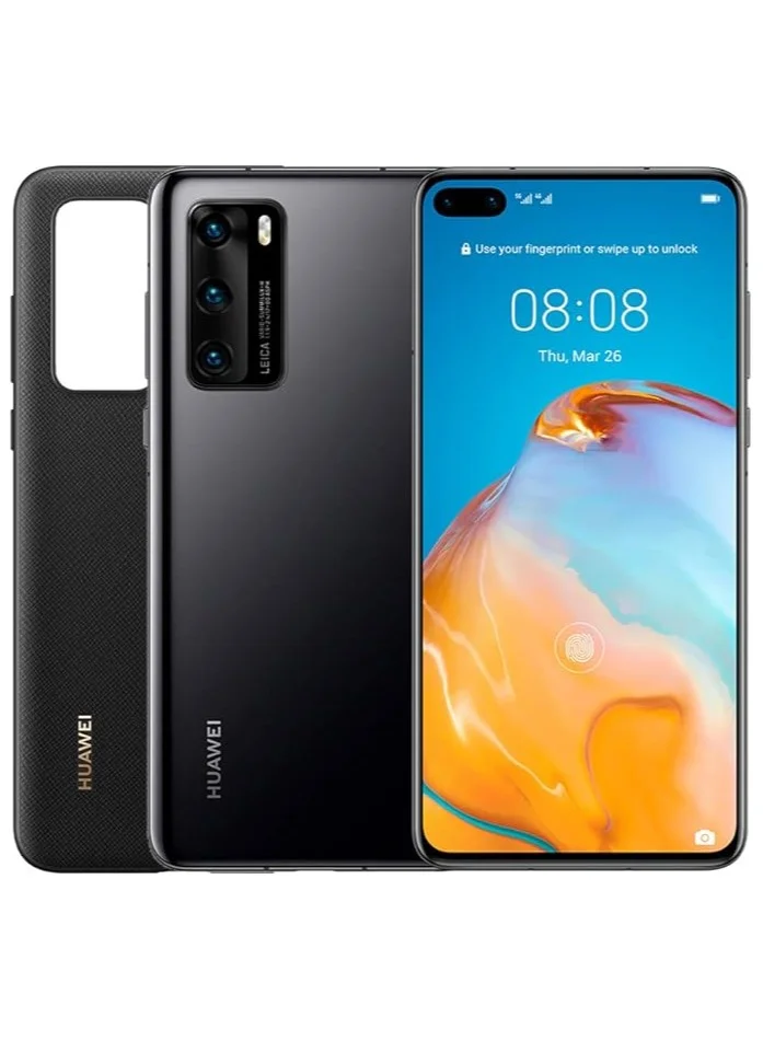 Smart P40 Smartphone 8GB RAM 128GB ROM 4G Dual SIM (Black, 6.1 inch) m6uuv
