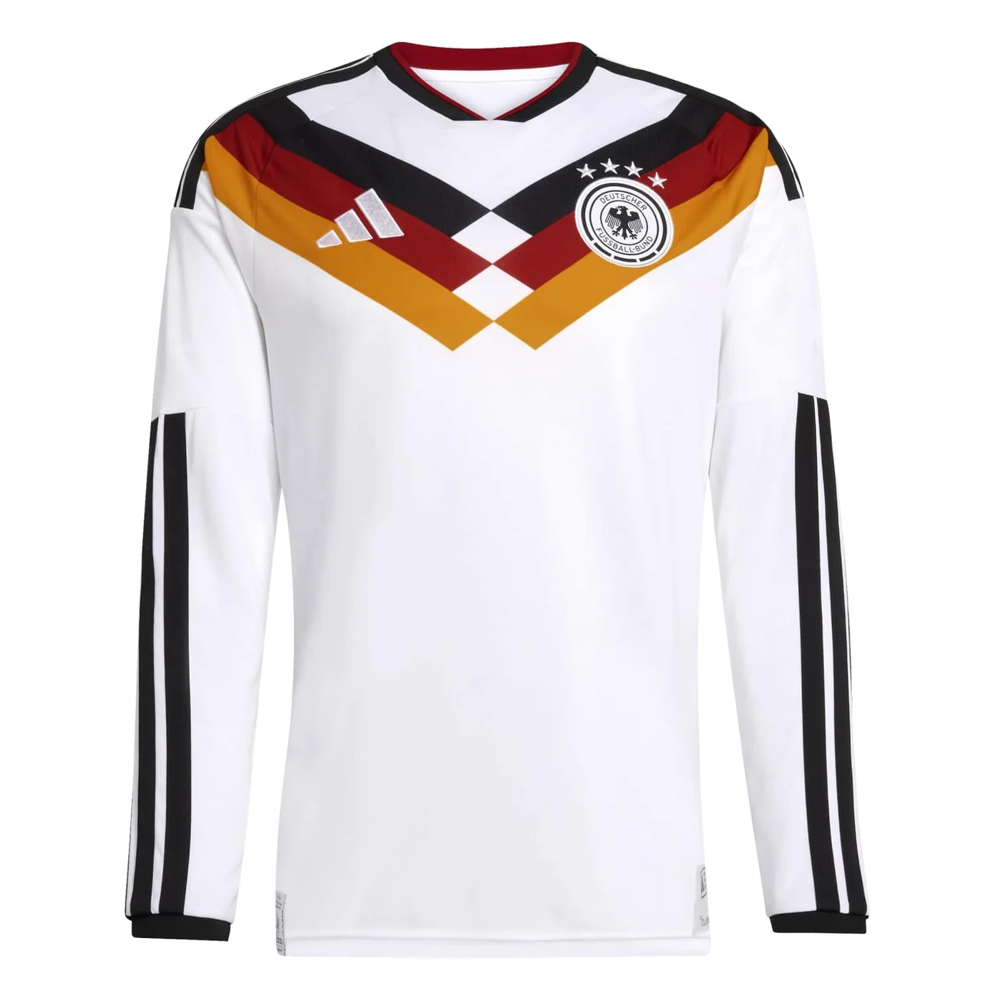 Sport Germany 26 Home Long Sleeve Jersey Premium Breathable Athletic Apparel (Adult, Large) gcs01