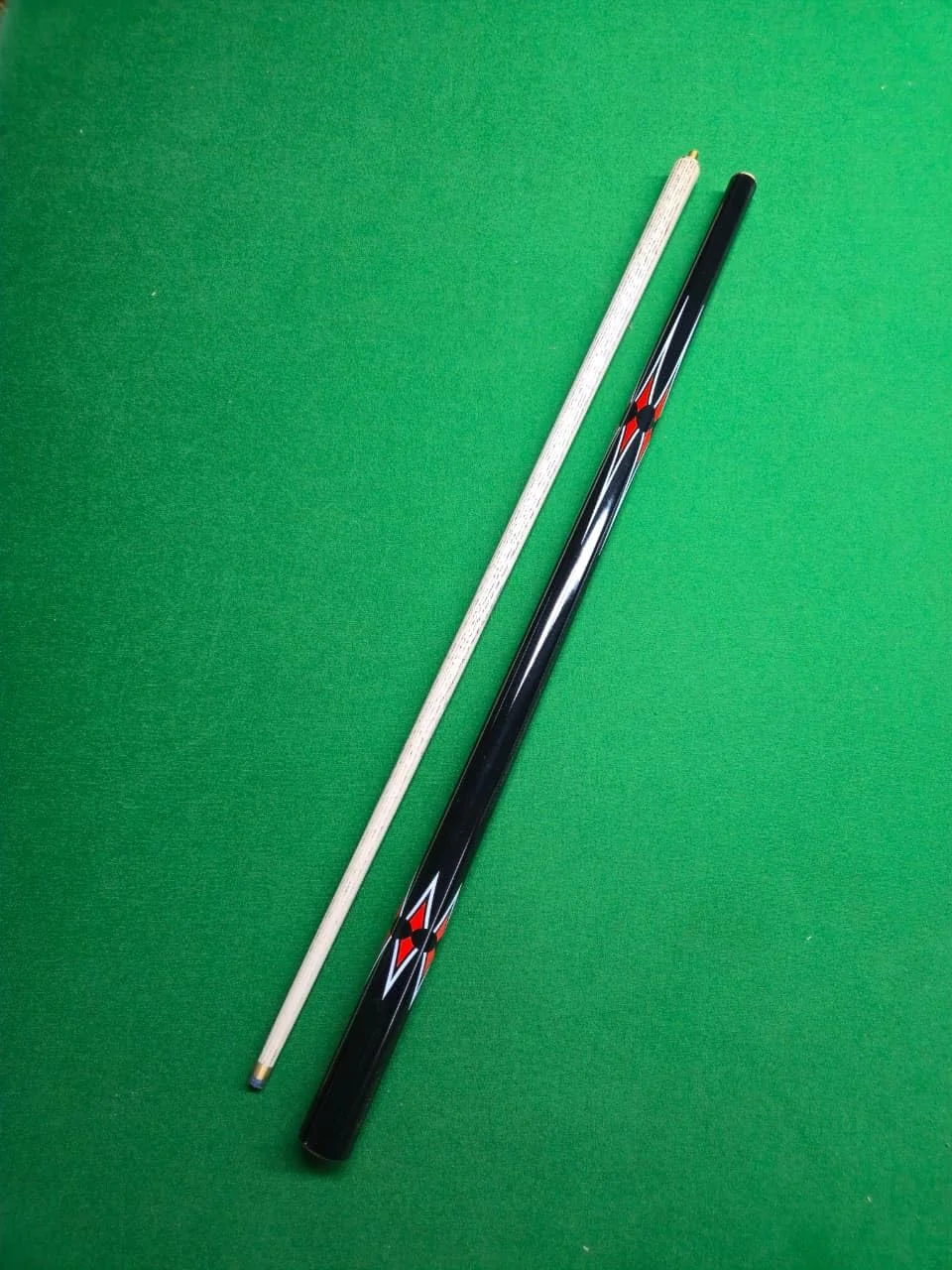 JBB Billiards Snooker Cue Stick Professional Half-Joint Pool Cue (9mm Tip, 1 Piece) xluzd