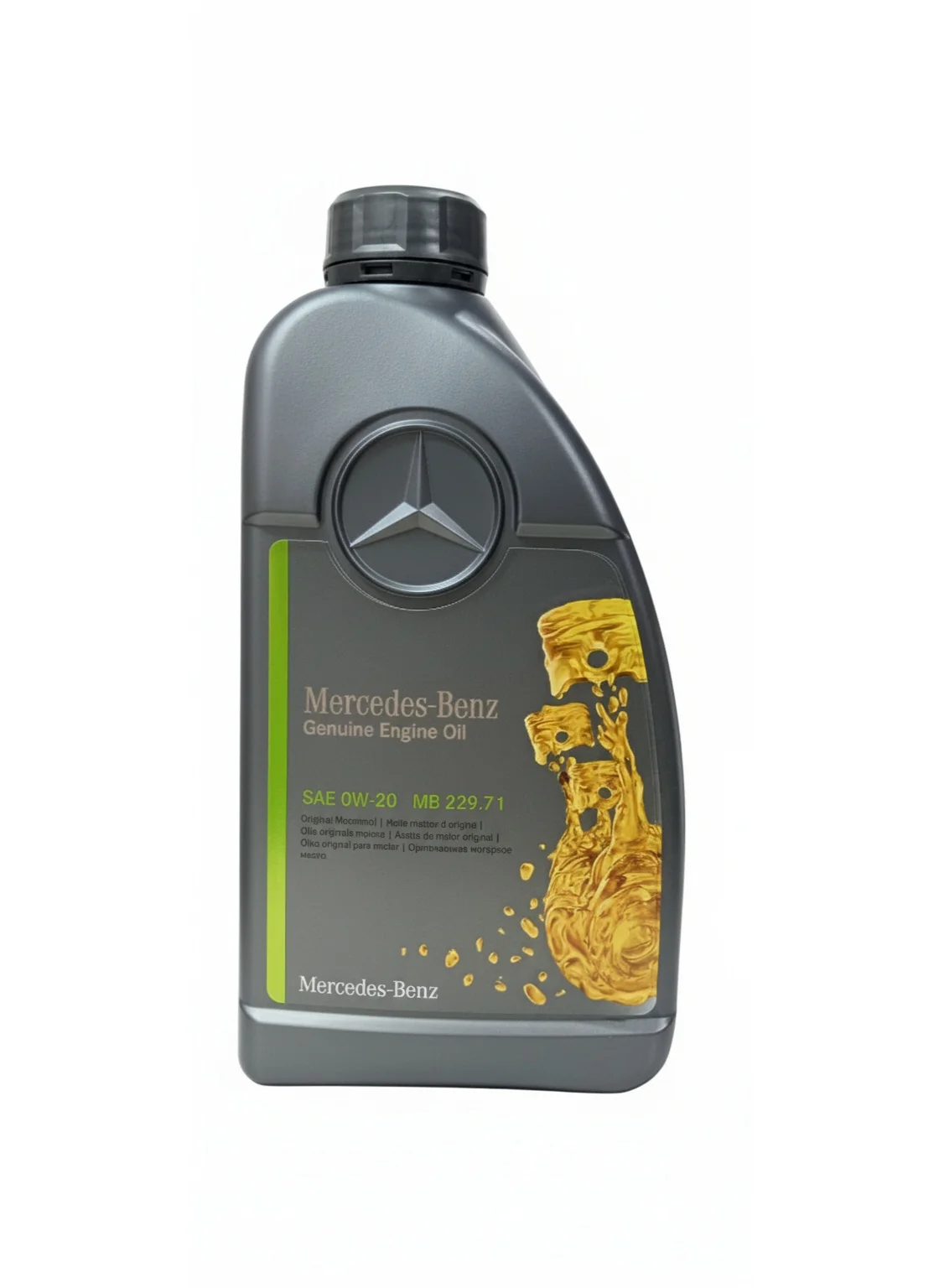 Premium Full Synthetic Engine Oil SAE 0W-20 High-Performance Motor Lubricant (1 Liter) dmjov