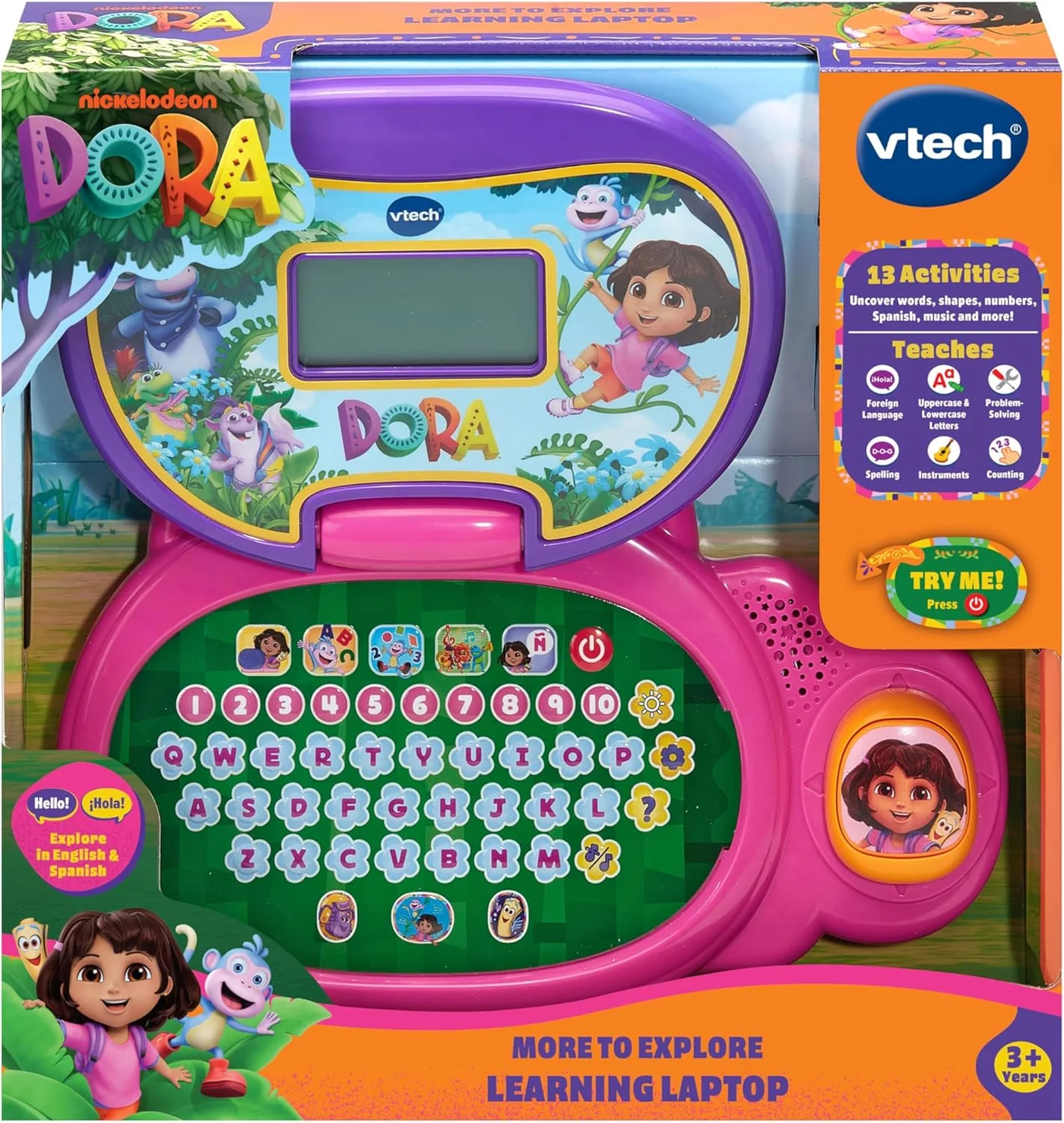 Interactive Educational Learning Laptop for Kids (Portable Electronic Activity Toy) qfl2w
