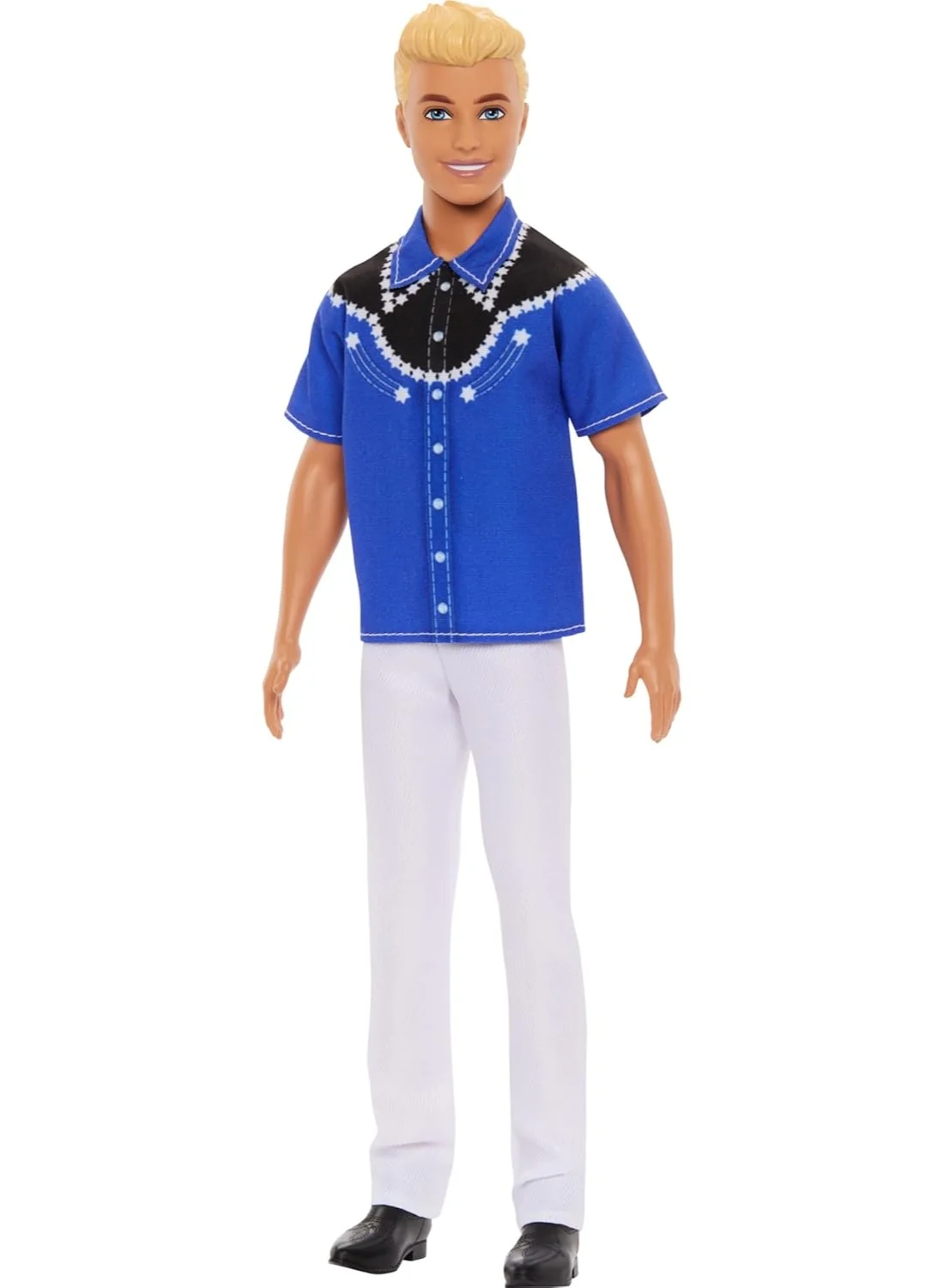 Fashionistas Ken Doll 65th Anniversary Collectible Western Outfit & Boots (30 cm) i4wcb